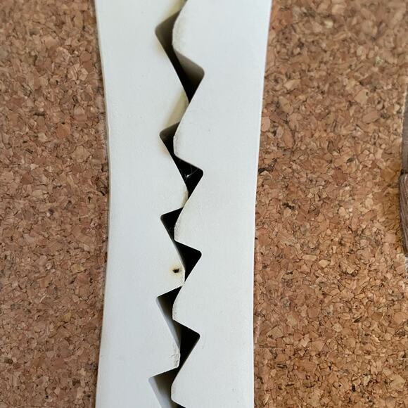 STEVE MADDEN Kirsten Rose Leather Platform Wedge Sandals Strappy Platform 10 - Picture 11 of 12